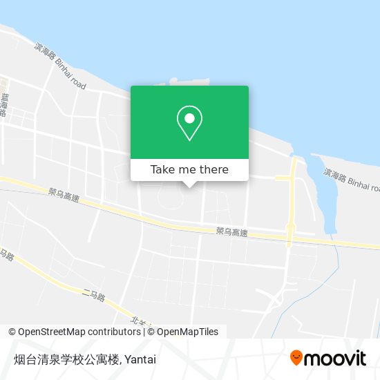 烟台清泉学校公寓楼 map