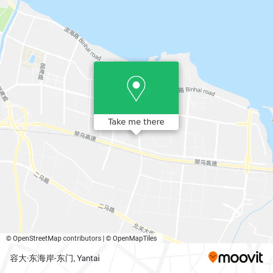 容大·东海岸-东门 map
