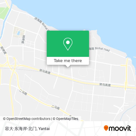 容大·东海岸-北门 map