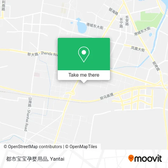 都市宝宝孕婴用品 map