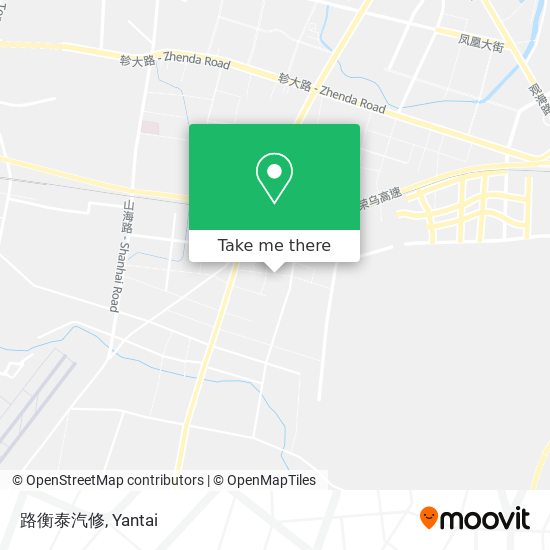 路衡泰汽修 map