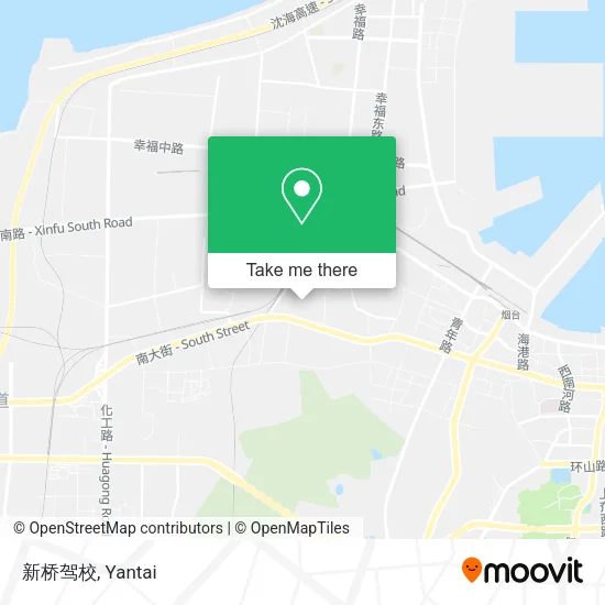 新桥驾校 map