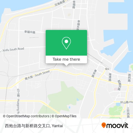 西炮台路与新桥路交叉口 map