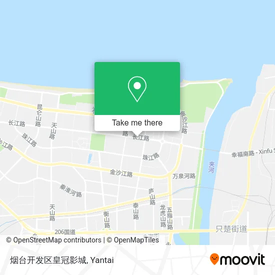 烟台开发区皇冠影城 map