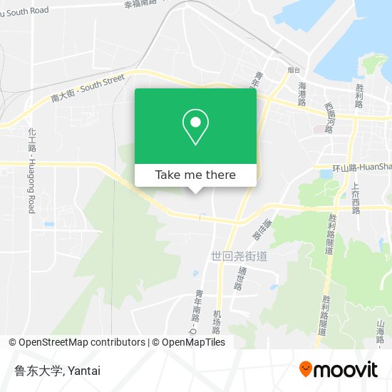 鲁东大学 map