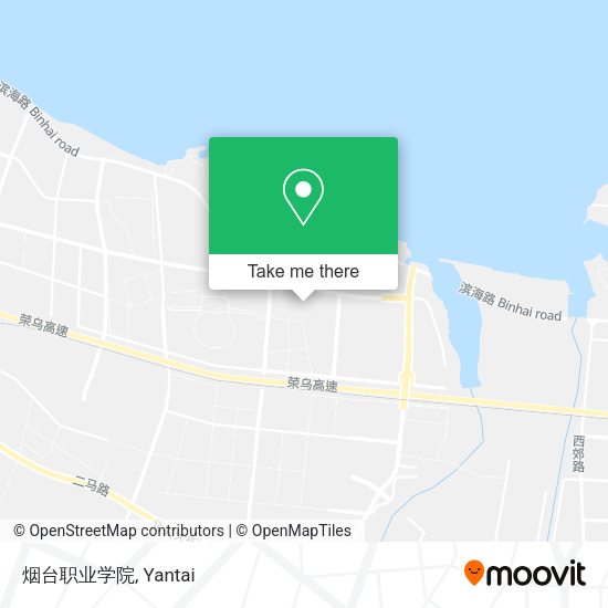 烟台职业学院 map