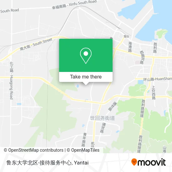 鲁东大学北区-接待服务中心 map