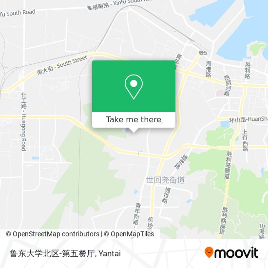鲁东大学北区-第五餐厅 map