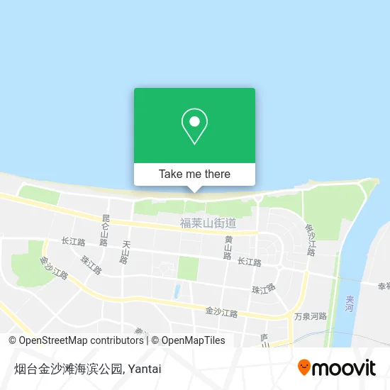 烟台金沙滩海滨公园 map