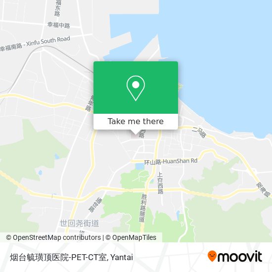 烟台毓璜顶医院-PET-CT室 map