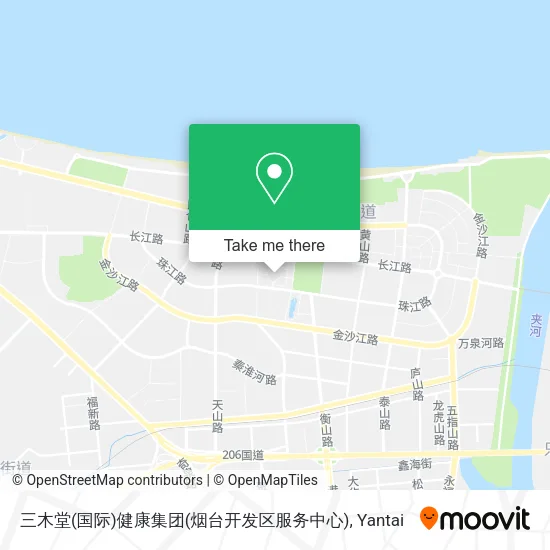 三木堂(国际)健康集团(烟台开发区服务中心) map