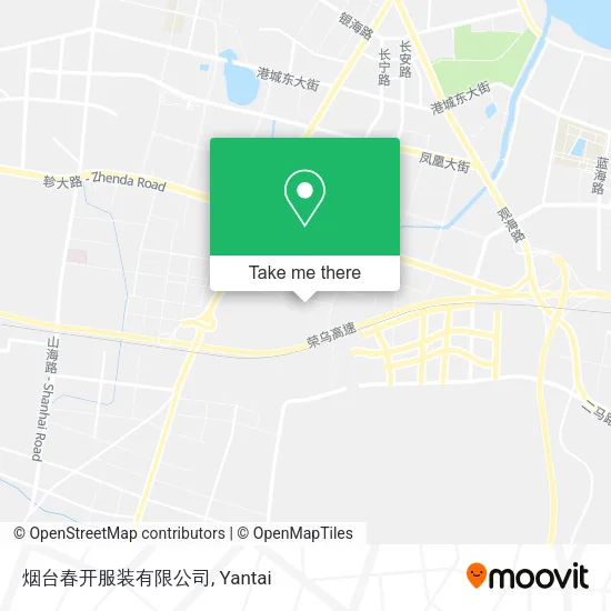 烟台春开服装有限公司 map