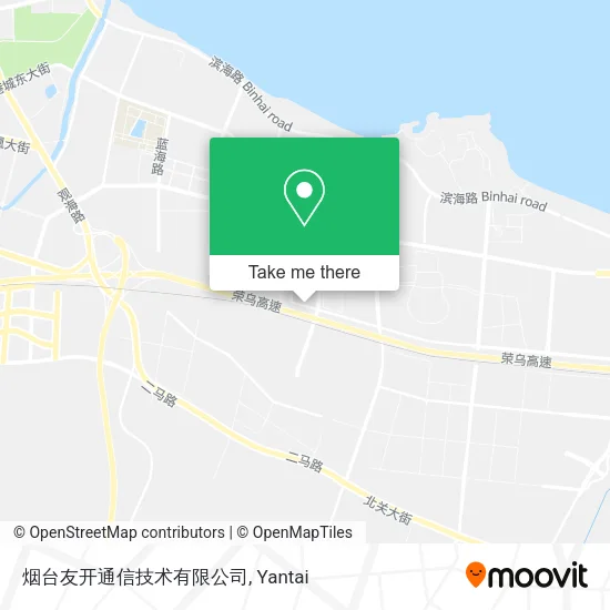 烟台友开通信技术有限公司 map