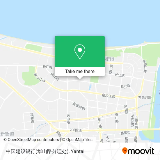 中国建设银行(华山路分理处) map