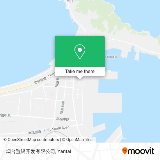 烟台置银开发有限公司 map