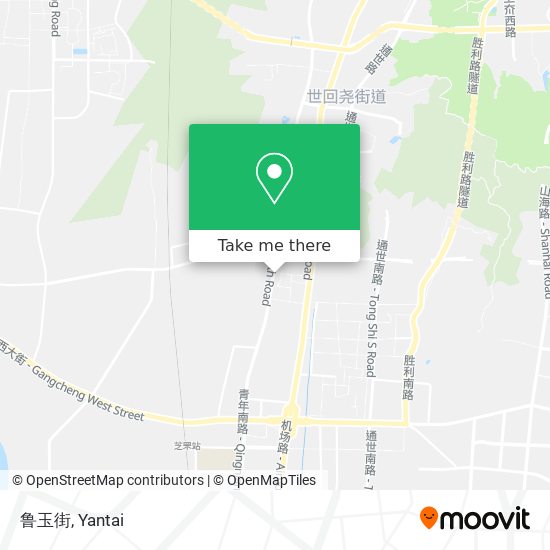 鲁玉街 map