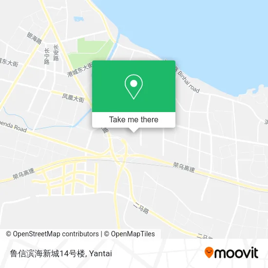 鲁信滨海新城14号楼 map