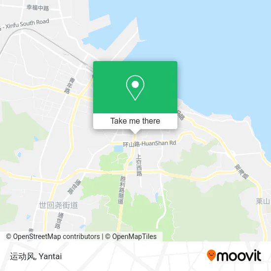 运动风 map