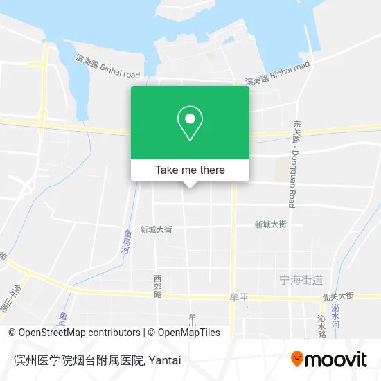 滨州医学院烟台附属医院 map