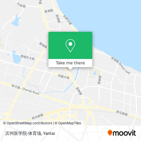 滨州医学院-体育场 map