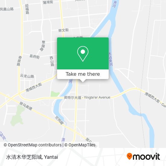 水清木华芝阳城 map