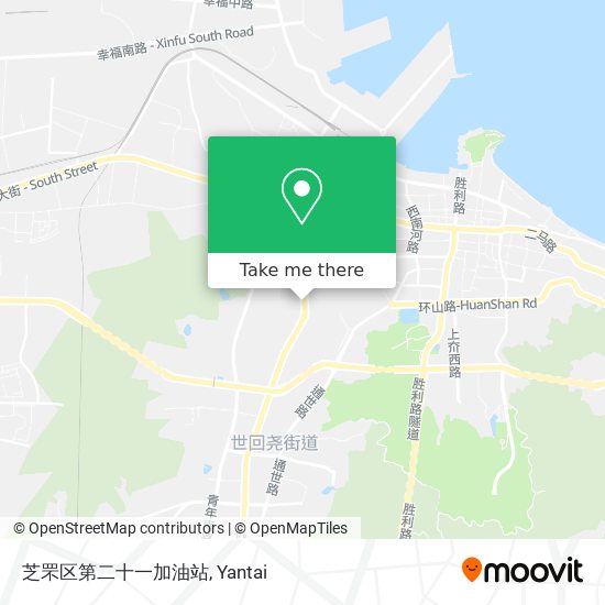 芝罘区第二十一加油站 map