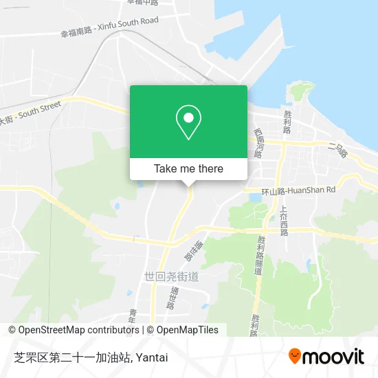芝罘区第二十一加油站 map