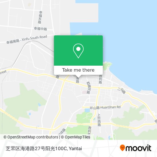芝罘区海港路27号阳光100C map