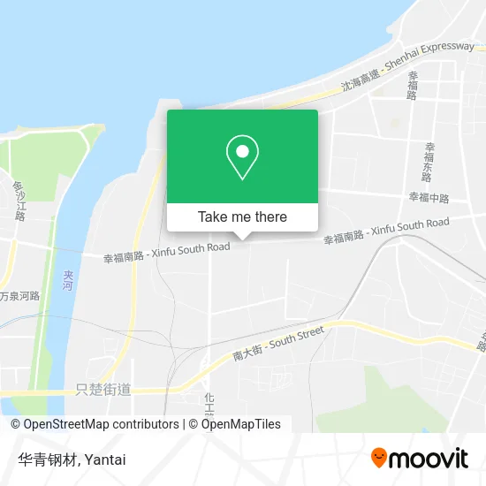 华青钢材 map