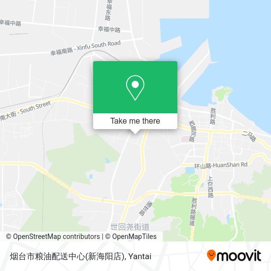 烟台市粮油配送中心(新海阳店) map