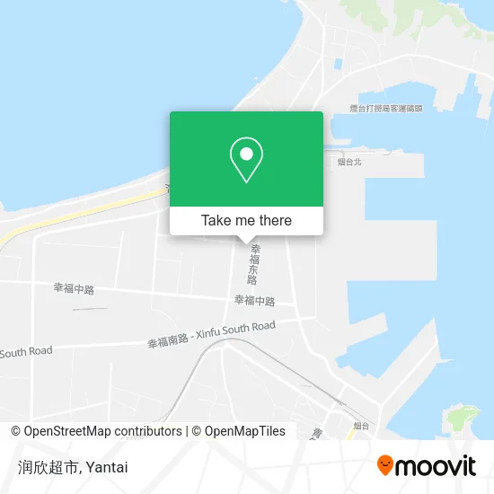 润欣超市 map