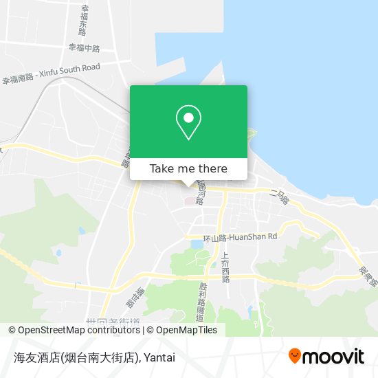 海友酒店(烟台南大街店) map