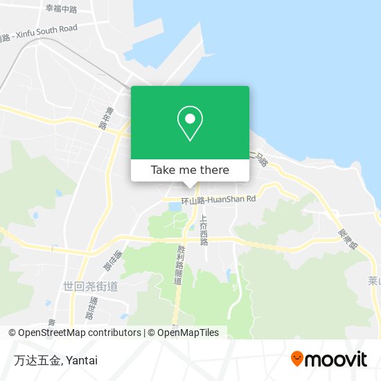万达五金 map