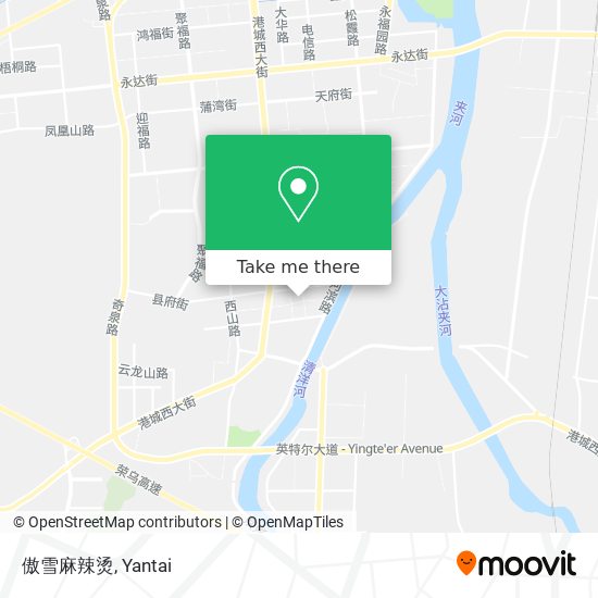 傲雪麻辣烫 map