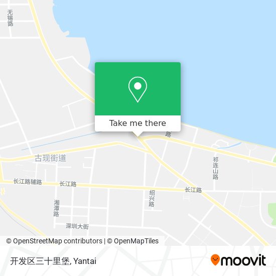 开发区三十里堡 map