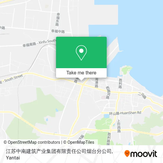 江苏中南建筑产业集团有限责任公司烟台分公司 map