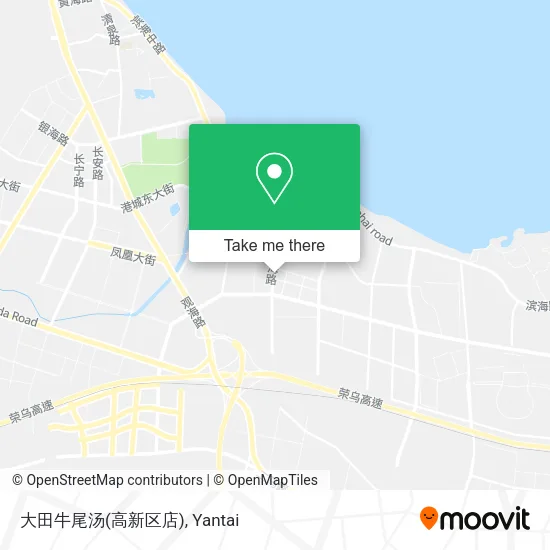 大田牛尾汤(高新区店) map