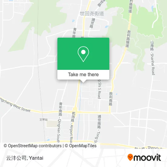 云沣公司 map