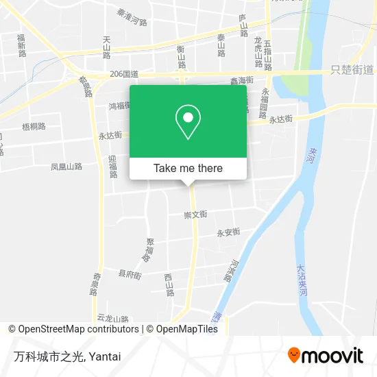 万科城市之光 map