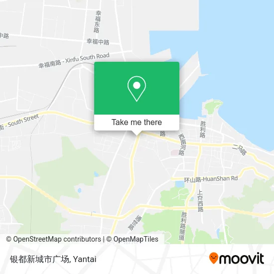 银都新城市广场 map