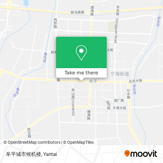 牟平城市候机楼 map