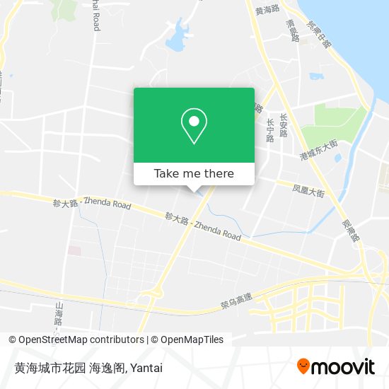 黄海城市花园 海逸阁 map