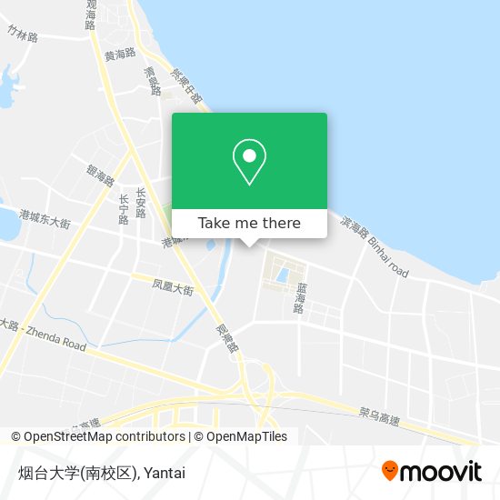 烟台大学(南校区) map