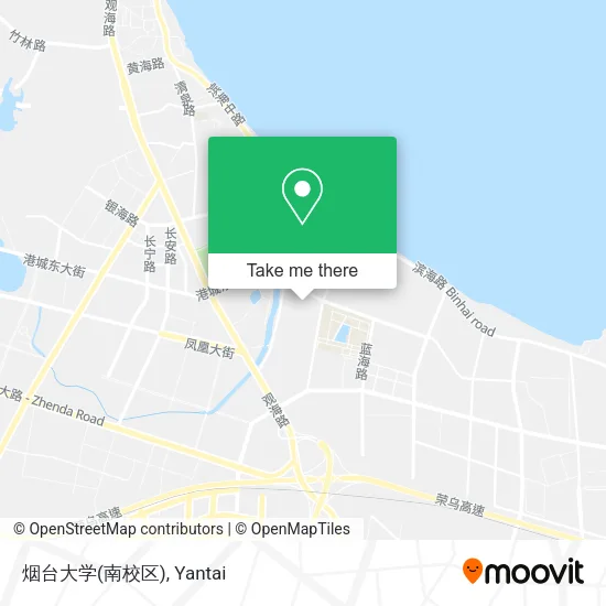 烟台大学(南校区) map