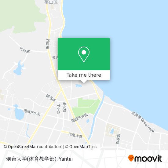 烟台大学(体育教学部) map