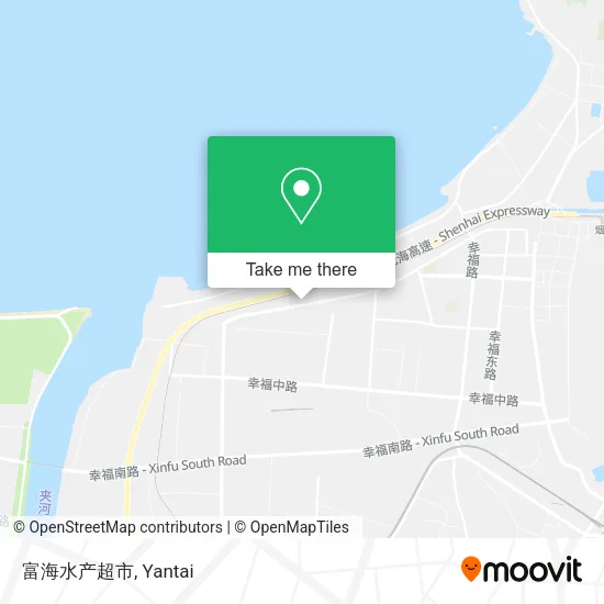 富海水产超市 map