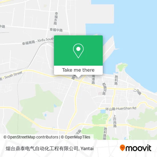 烟台鼎泰电气自动化工程有限公司 map