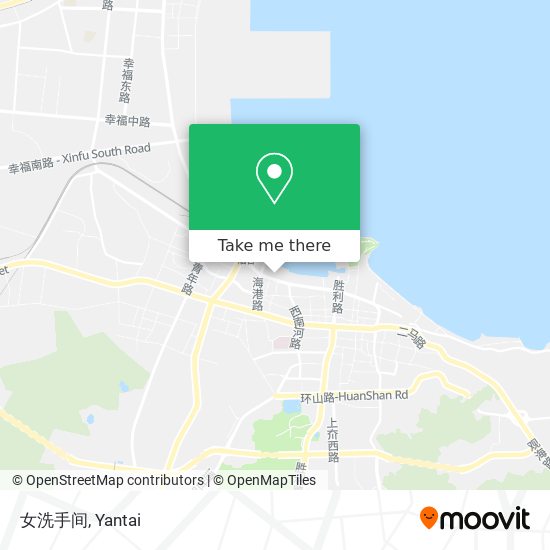 女洗手间 map
