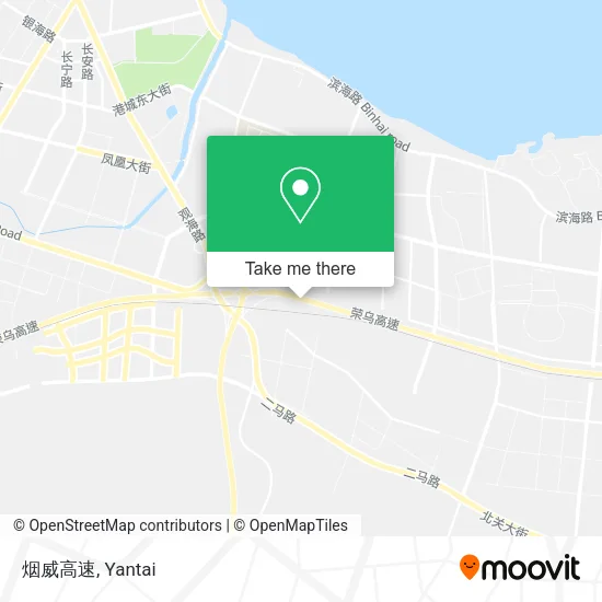 烟威高速 map