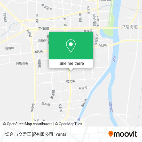烟台市义君工贸有限公司 map